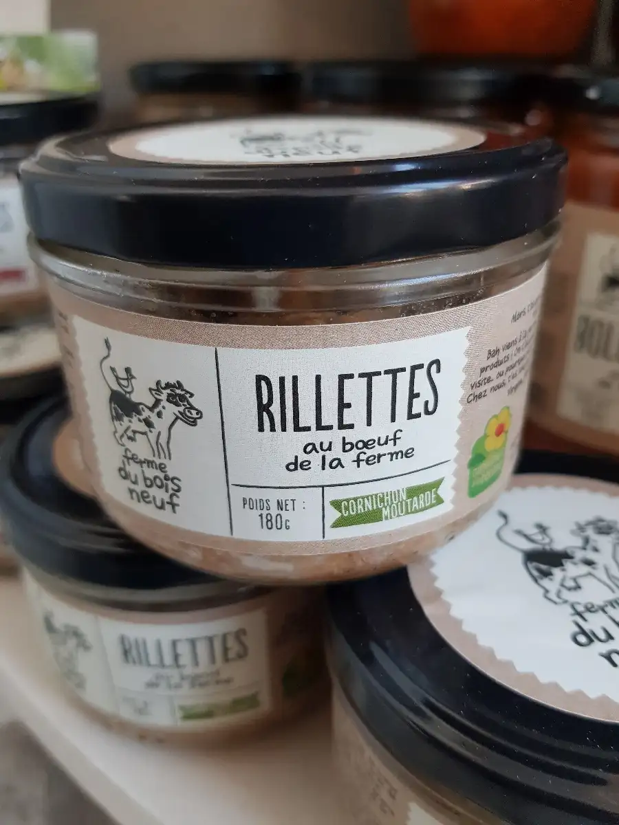 Rillettes CORNICHON MOUTARDE